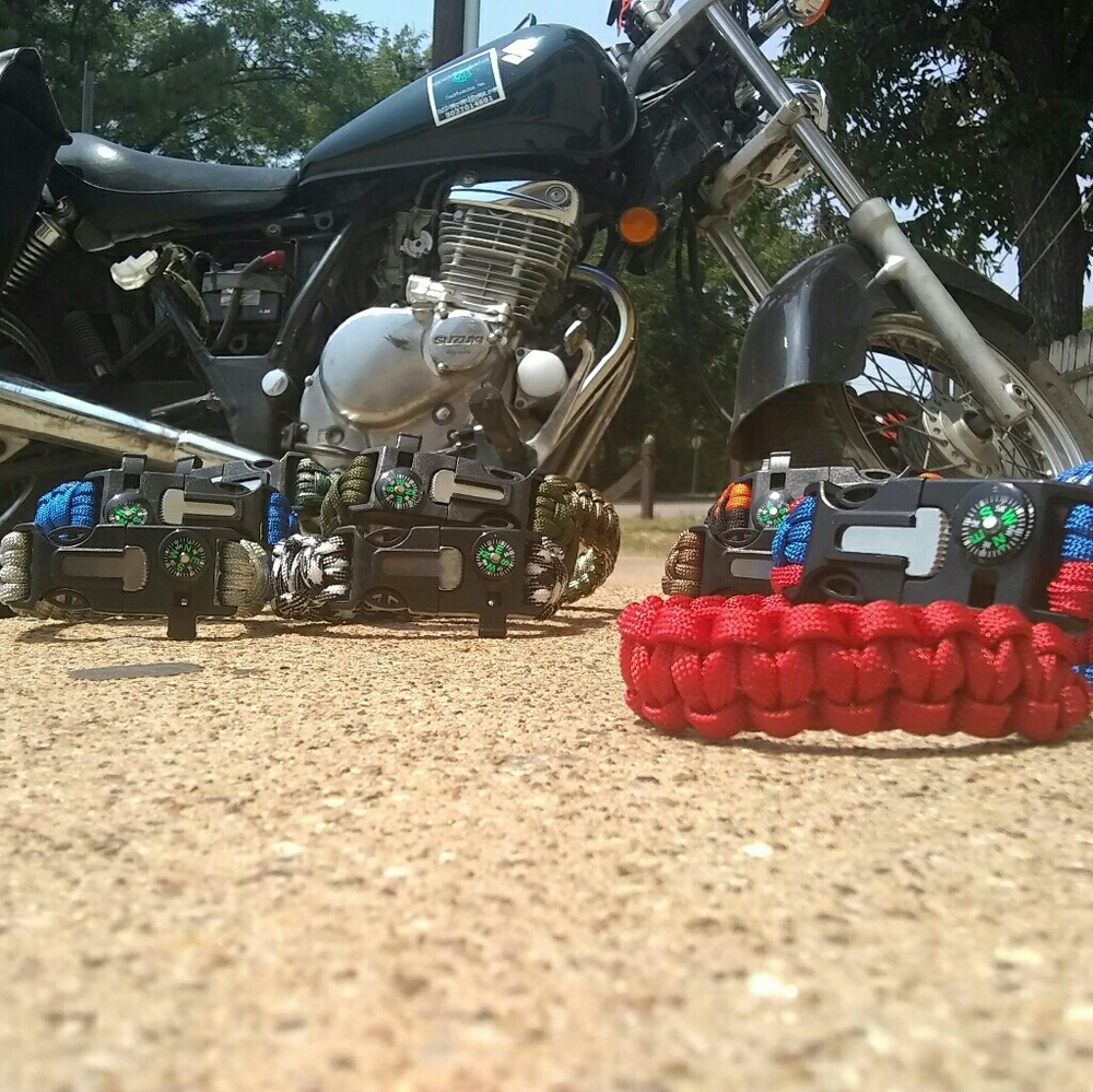 Paracord bracelets